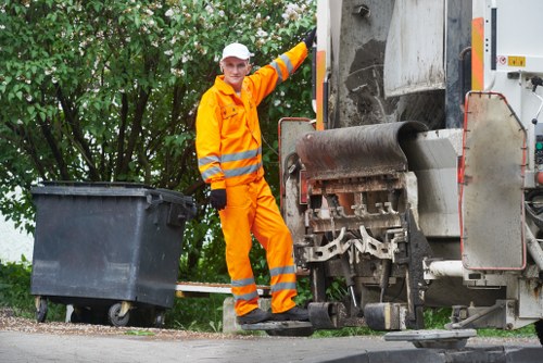 Insurance certificate and documentation for an insured rubbish removal company